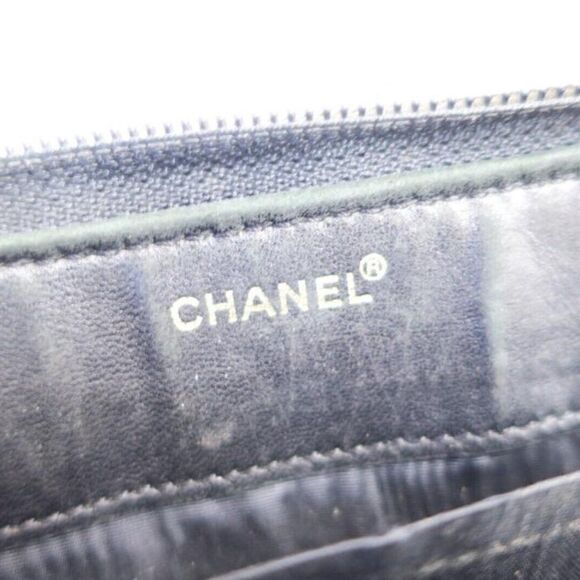 CHANEL Caviar Leather Zip around Long Wallet - Picture 11 of 15
